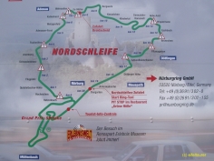 Streckenplan Nürburgring